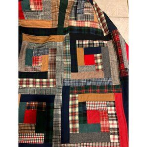 COPY - Wool Log Cabin Cutter Quilt Block